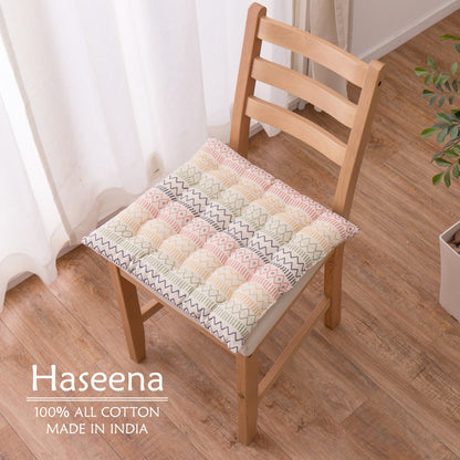 インド綿シートクッション ハシーナ 40×40cm 送料無料