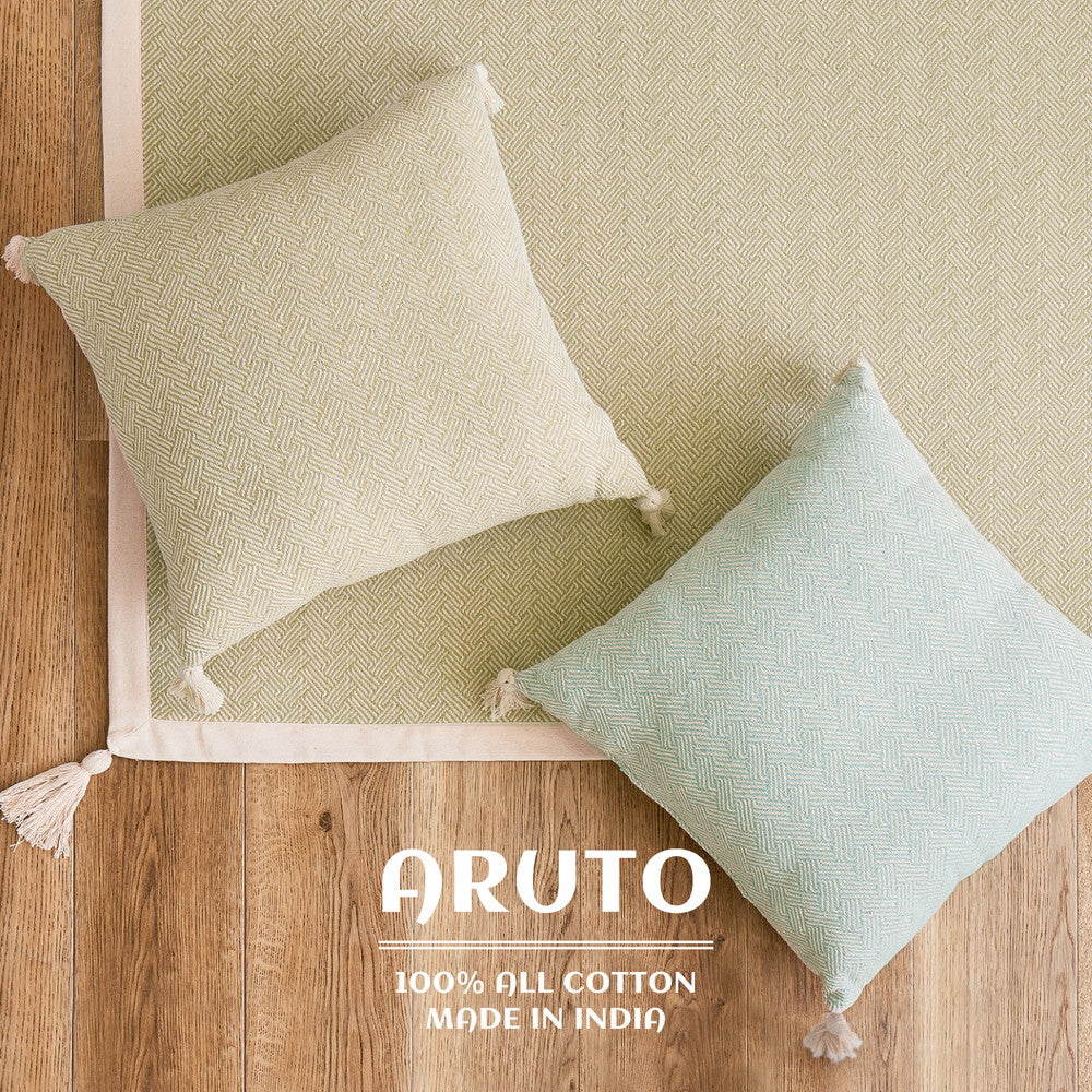 インド綿背あてクッション アルト 45×45cm 送料無料