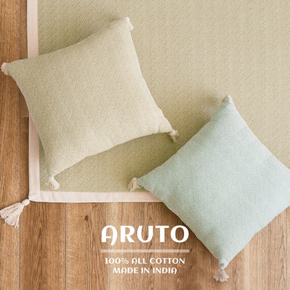 インド綿背あてクッション アルト 45×45cm 送料無料