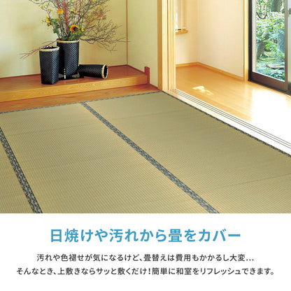 い草カーペット 白馬（はくば） 江戸間 2畳（174×174） 送料無料