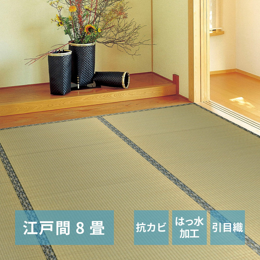 い草カーペット 白馬（はくば） 江戸間 8畳（352×352） 送料無料