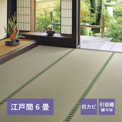 おもてなし い草カーペット 雅（みやび） 江戸間 6畳（261×352） 送料無料