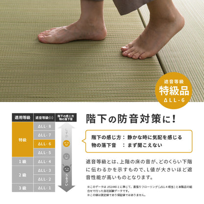 カラーの選べる軽量置き畳 綾川 12枚セット 82×82×2.5cm 送料無料