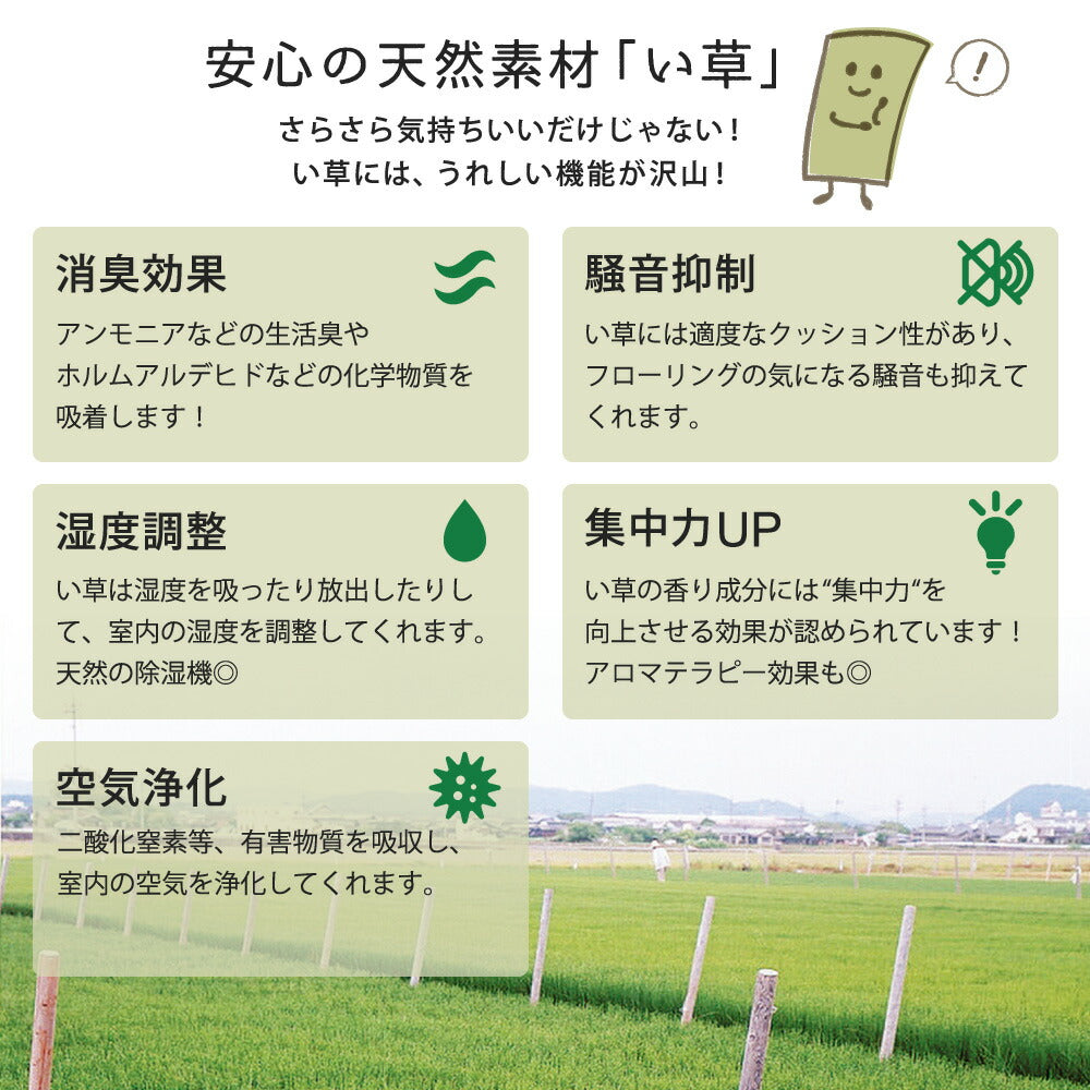 カラーの選べる軽量置き畳 紗彩 9枚セット 65×65×2.5cm 送料無料