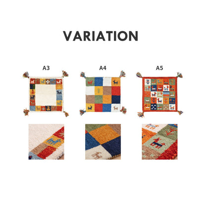 ギャッベ チェアパッド GABBEH Aシリーズ 40×40cm 送料無料