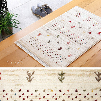 トルコ製 ウィルトン織の玄関マット RAKKAS 60×90cm 送料無料