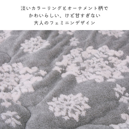 フランネルジャガードのこたつ薄掛け布団 シュシュ 190×290cm 送料無料