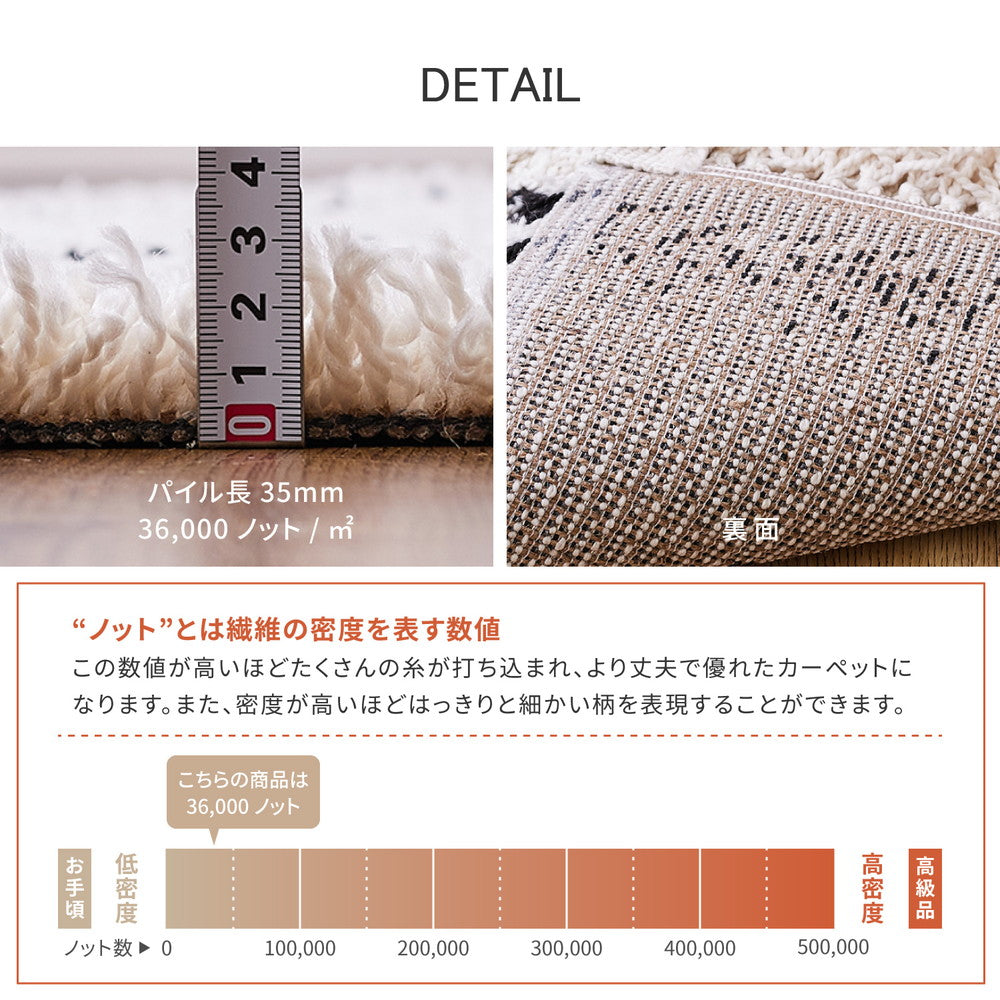 ベルギー製 ウィルトン織の玄関マット BOHO ベニワレン 40×60cm 送料無料