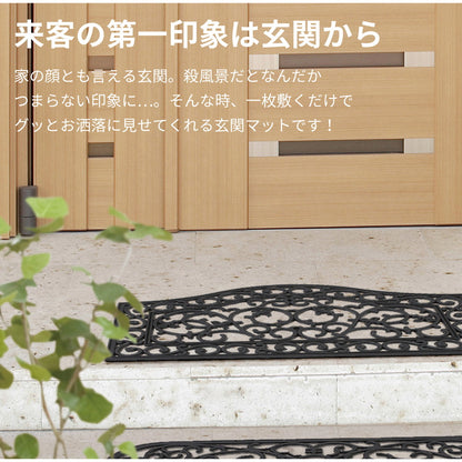 外玄関用 泥落としマット 幅75 45×75cm 送料無料