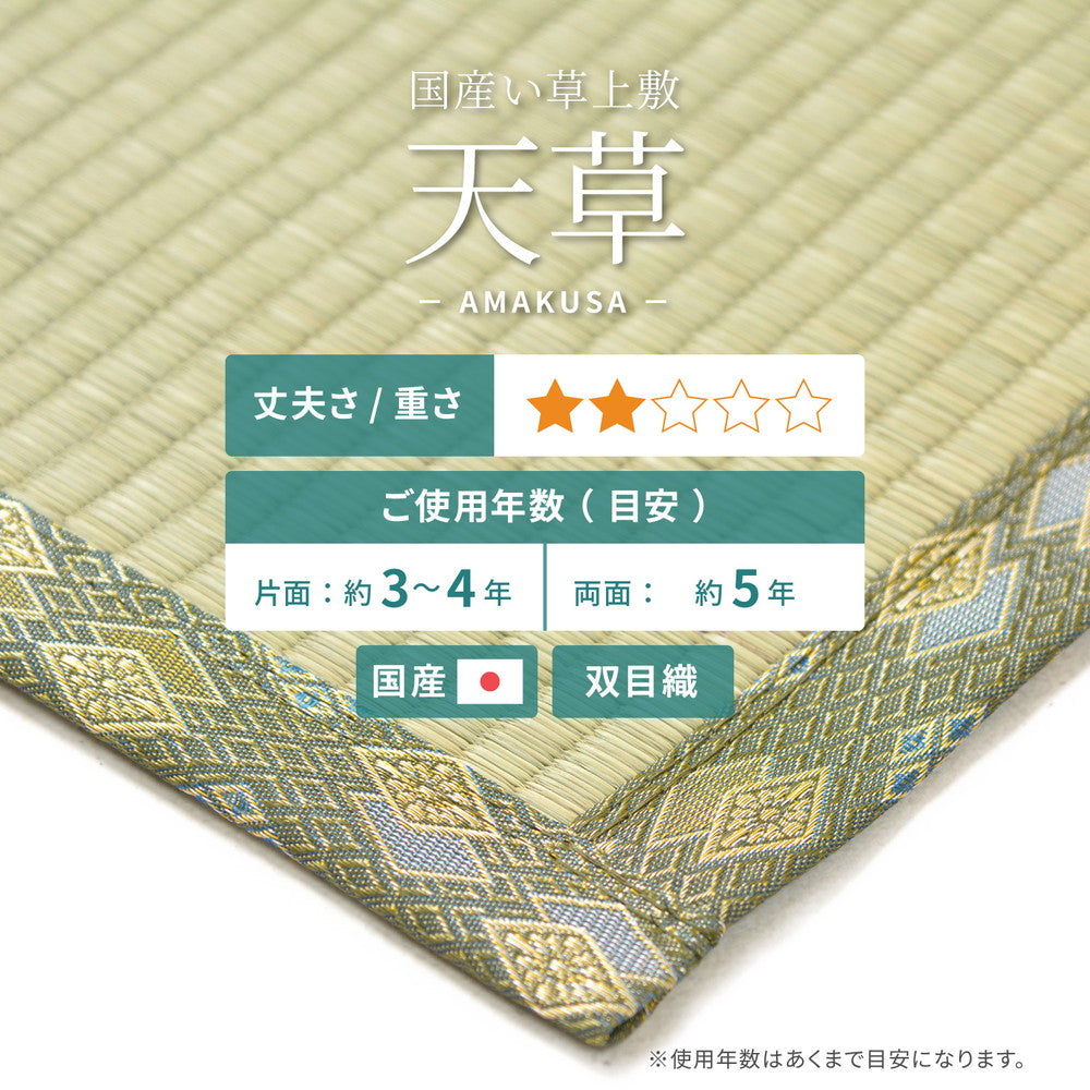 国産い草カーペット 天草 本間 3帖（191×286） 送料無料
