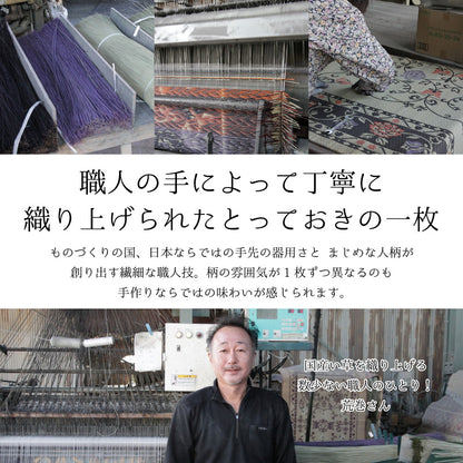 国産い草ラグ（裏貼り） イデア 191×191cm 送料無料