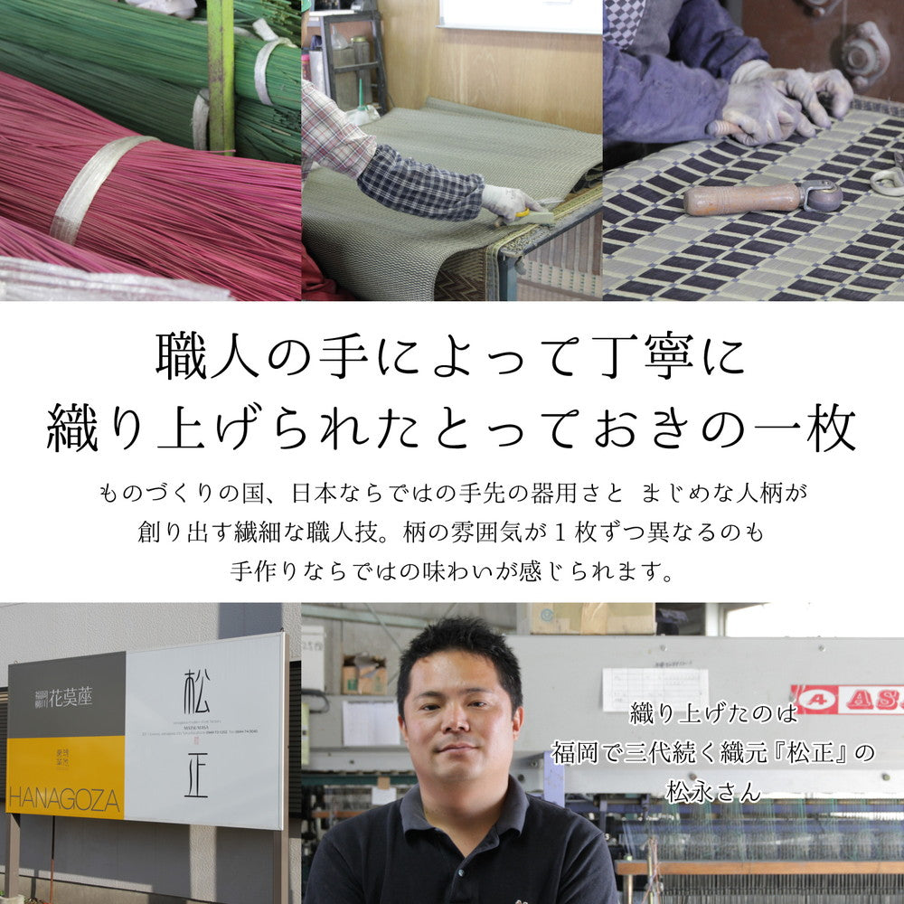 国産い草ラグ（裏貼り） エルモード 191×250cm 送料無料
