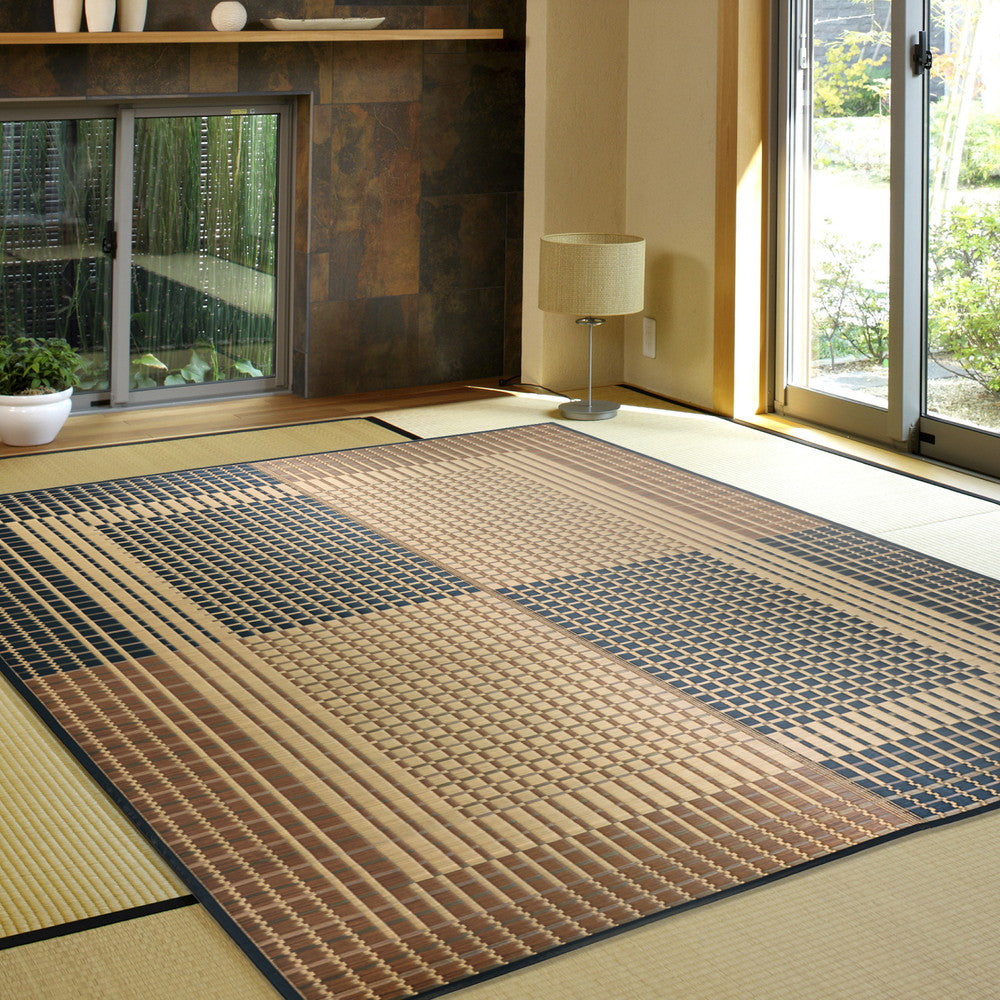国産い草ラグ（裏貼り） 右京（うきょう） 191×250cm 送料無料
