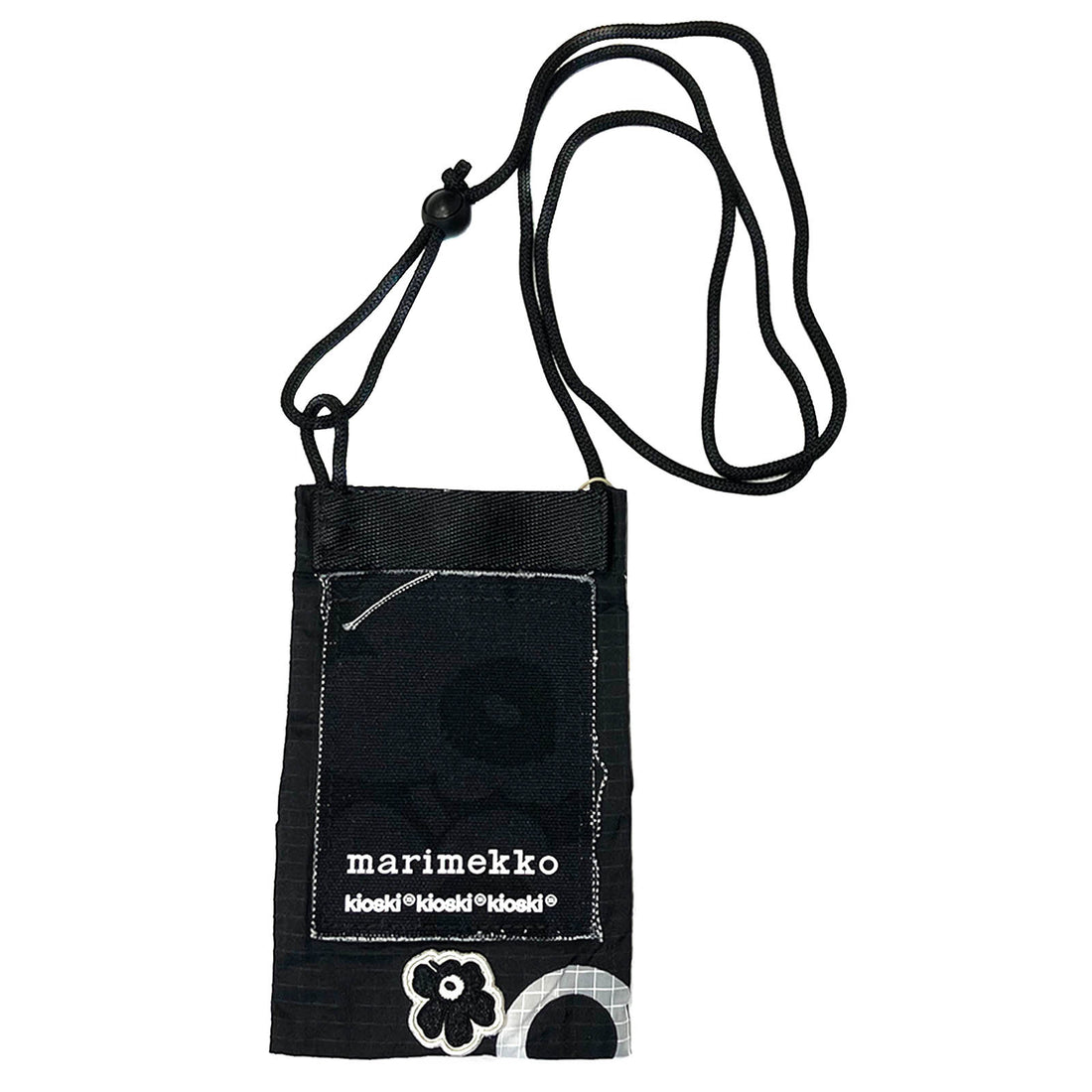 【正規品】 marimekko マリメッコ ショルダーバッグ FUNNY SMALL POCKET 92211/992 BLACK 送料無料