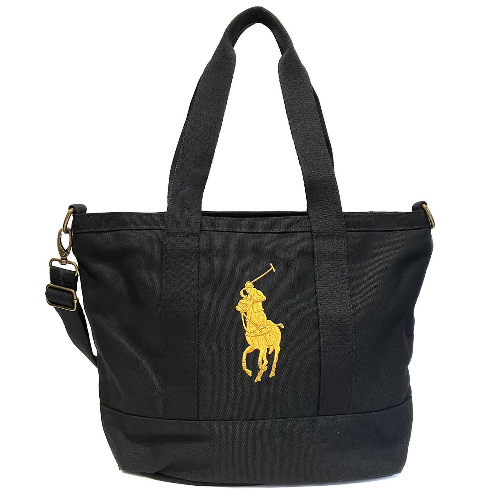 【正規品】 ポロ ラルフローレン POLO RALPH LAUREN トートバッグ ビッグポニー 9AR023 G9O POLO BLACK 送料無料