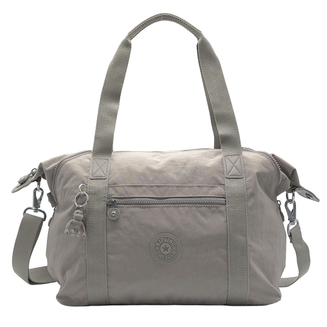 【正規品】 キプリング ART アート 2way ボストンバッグ 斜めがけ K10619 89L GREY GRIS 送料無料