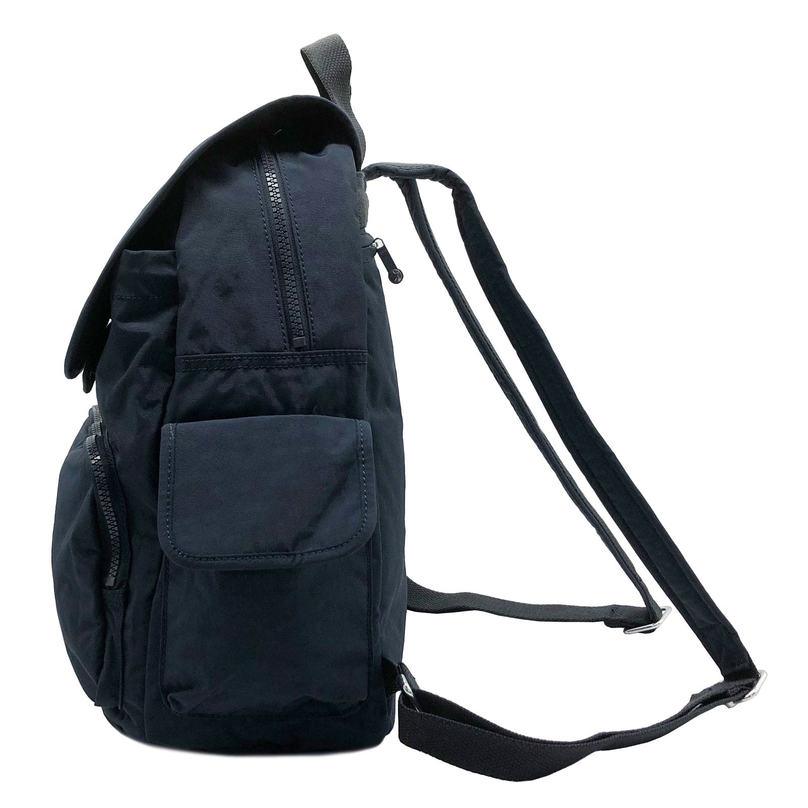 新品 Kipling キプリング リュックサック 定番のネイビー 旅行などには 