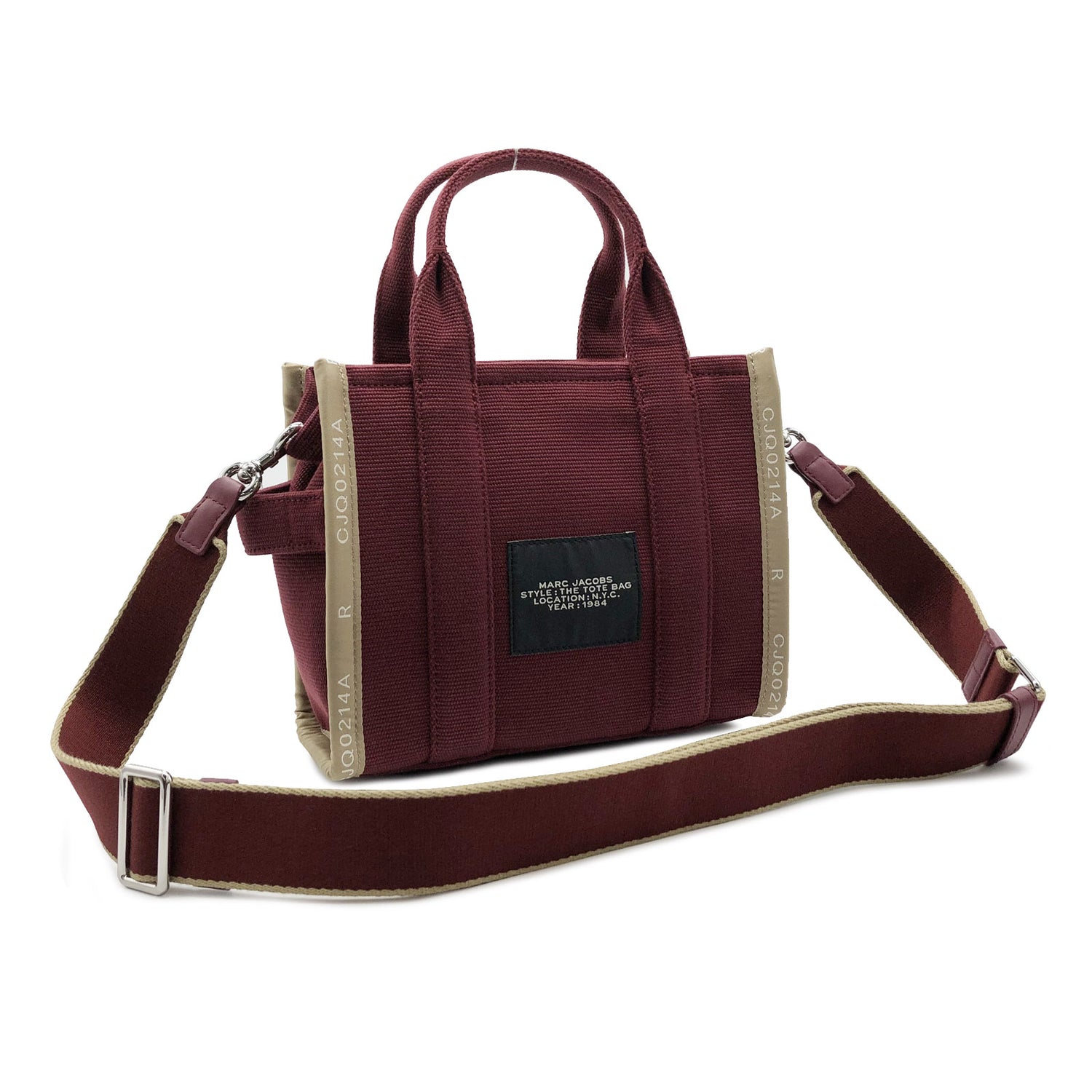 【正規品】 マーク ジェイコブス ショルダー付 トートバッグ ミニ MARC JACOBS M0017025 610 MERLOT 送料無料