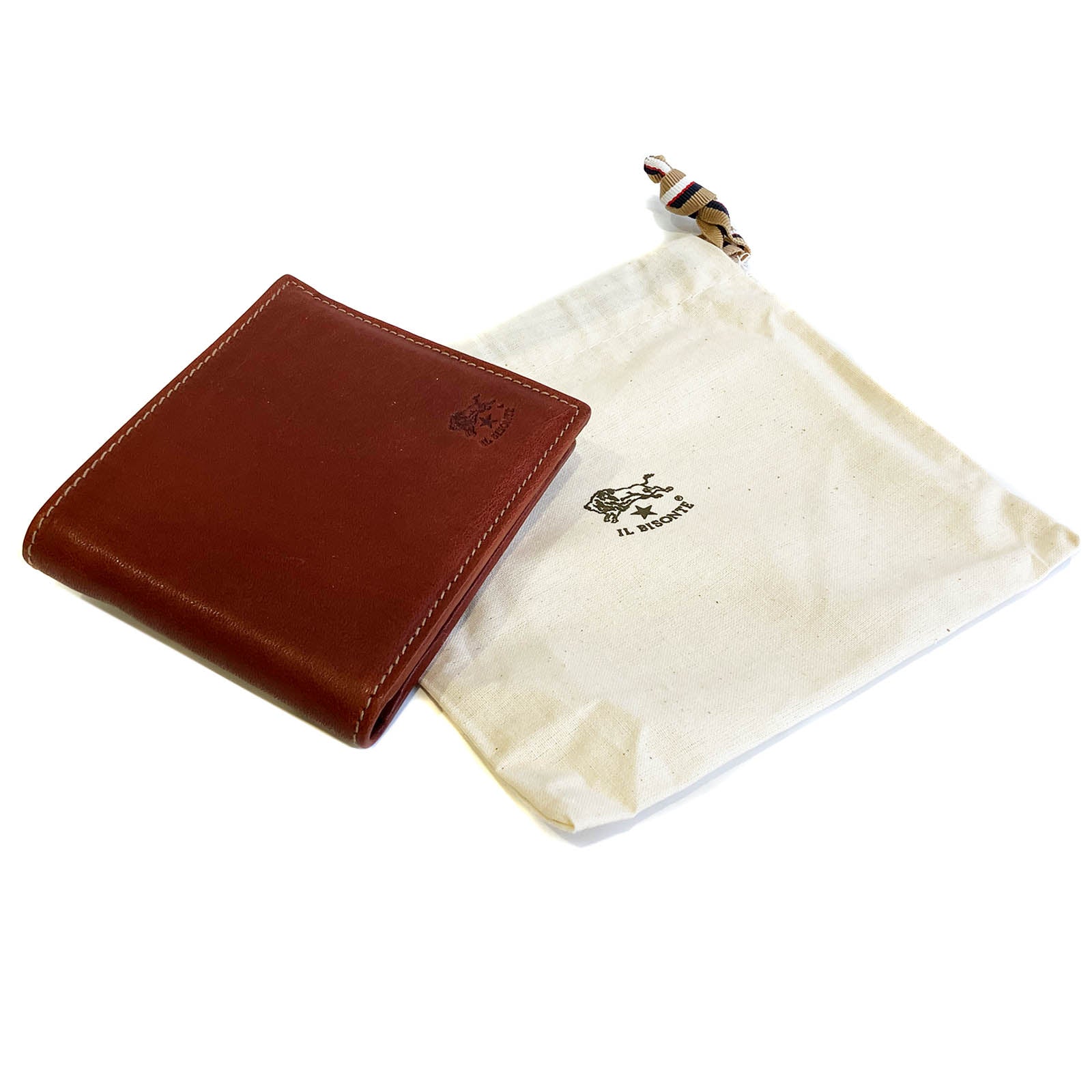 正規品】 IL BISONTE イルビゾンテ 財布 折財布 二つ折り レザー