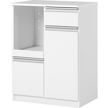 キッチンカウンター キッチン収納 食器棚 レンジ台 ラック 狭い カウンターキャビネット 作業 調理器具