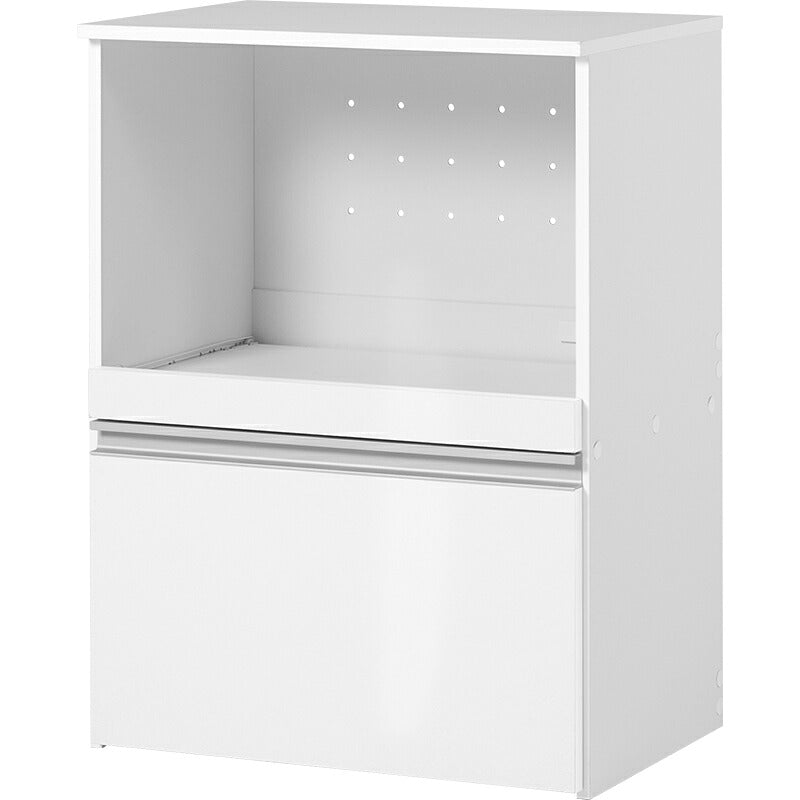 キッチンカウンター 収納庫タイプ キッチン収納 食器棚 レンジ台 ラック 狭い カウンターキャビネット 作業