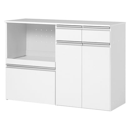 キッチンカウンター 収納庫タイプ キッチン収納 食器棚 レンジ台 ラック カウンターキャビネット 作業 天板