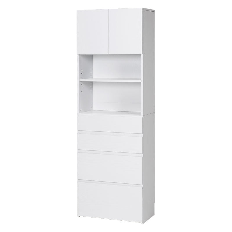 ハイタイプすき間収納 収納家具 キャビネット ランドリー キッチン 幅59cm 北欧 おしゃれ シンプル モダン