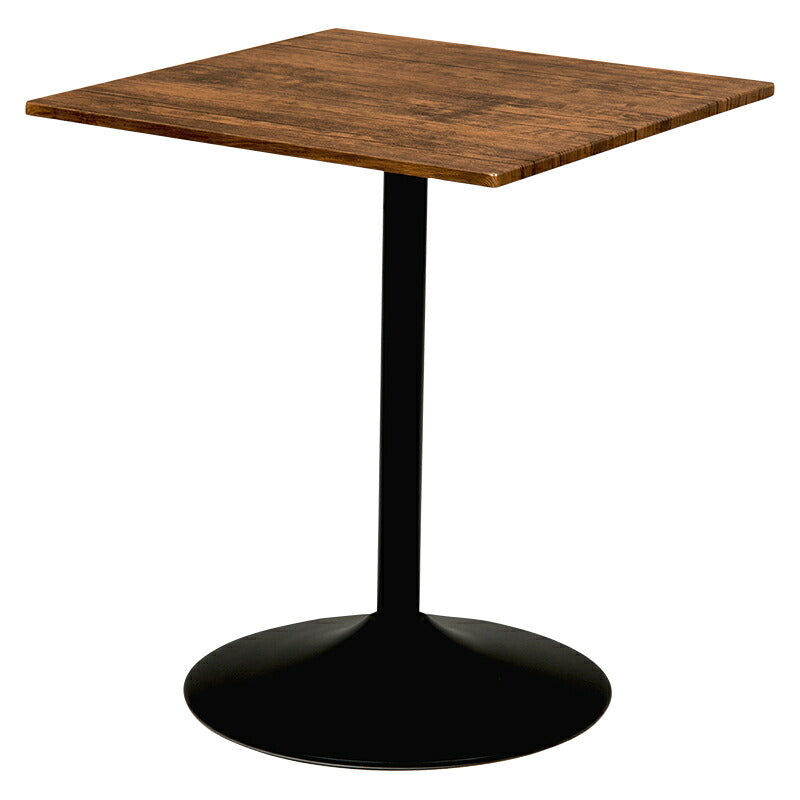 カフェテーブル 角型 ダイニング ダイニングテーブル コンパクト 素材感 リアル 素材 木目 天板