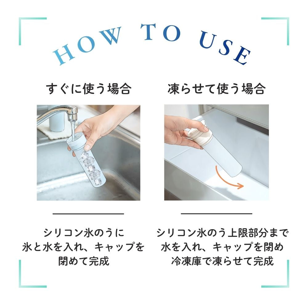 氷嚢 2026年最新モデル 持ち運び 氷のう 携帯 ネッククーラー 魔法瓶