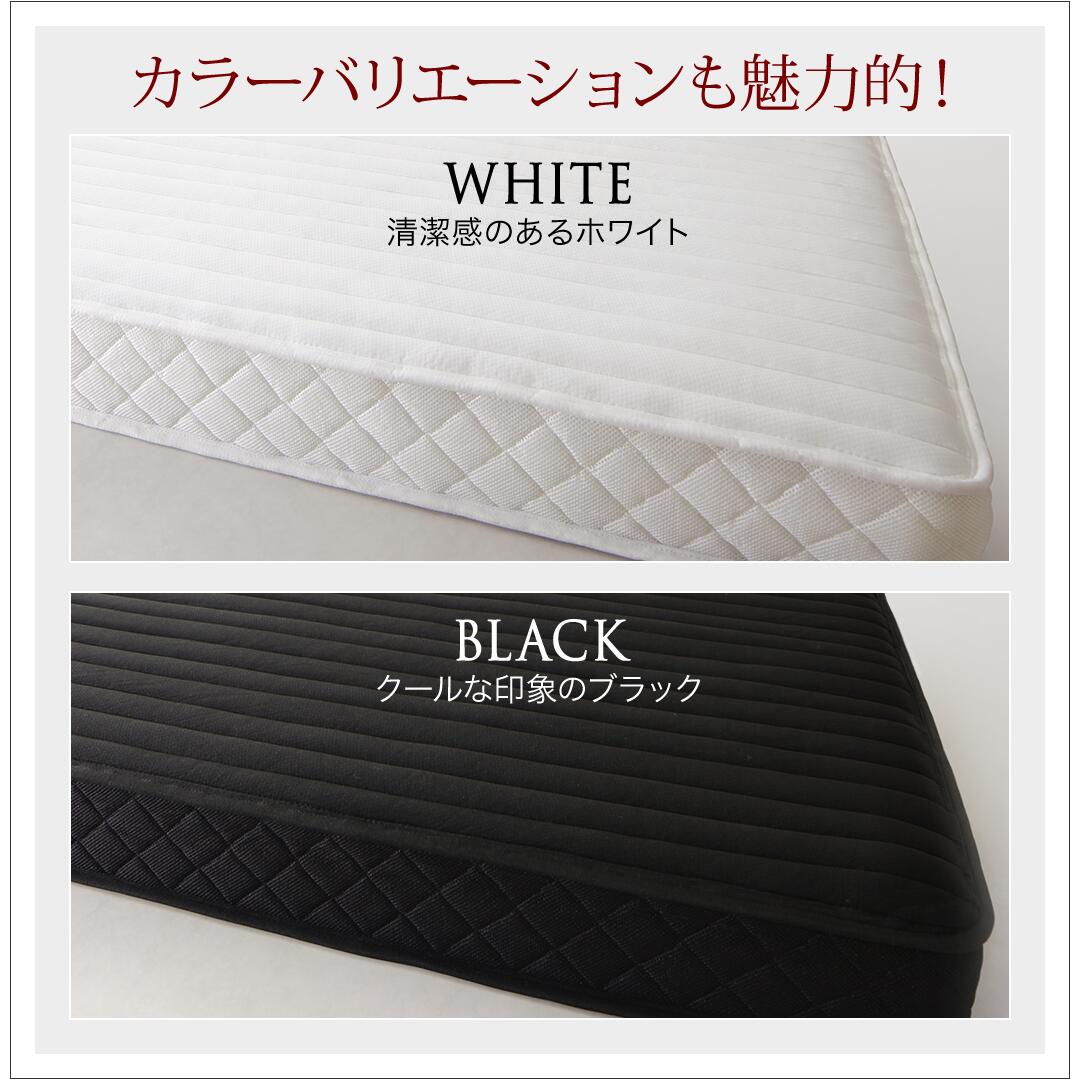 【新商品】跳ね上げベッド 大容量収納／プロストル2 スタンダードボンネルコイルマットレス付き 横開き セミダブル 送料無料