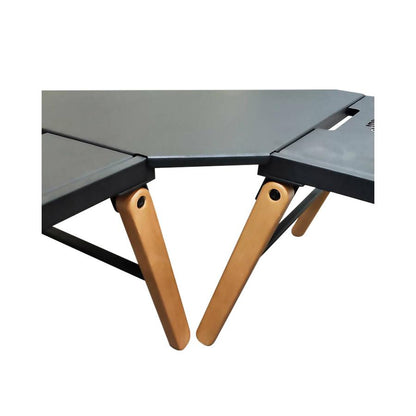 アウトドア テーブル オプション天板 コーナー用 完成品 幅505mm×奥行505mm×高さ10mm