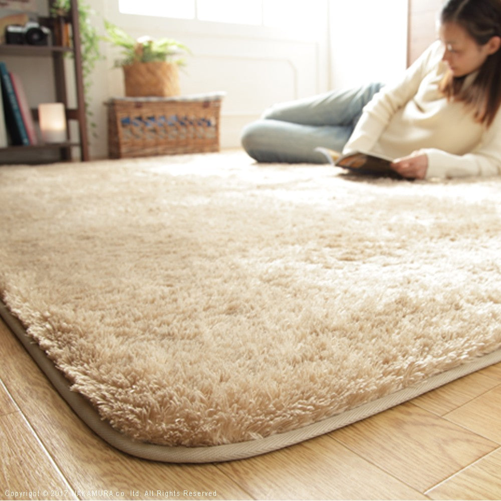 ラグマット 洗える ホットカーペットカバー 1.5畳 185x130cm ホットカーペット本体セット 在宅ワーク