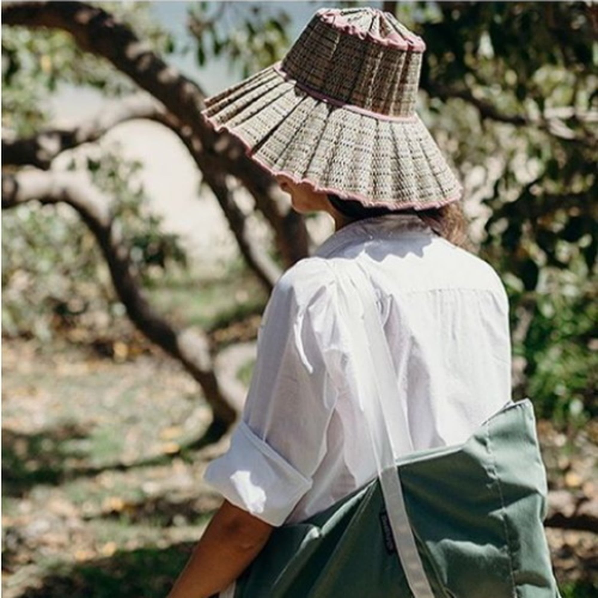 Lorna Murray Apparel ローナ マーレイ 帽子 麦わら帽子 ストローハット mom Island Capri Hat アイランド  カプリ ハット M 大人