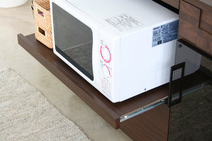 キッチンカウンター 完成品 日本製 幅1196㎜×奥行445mm×高さ850mm