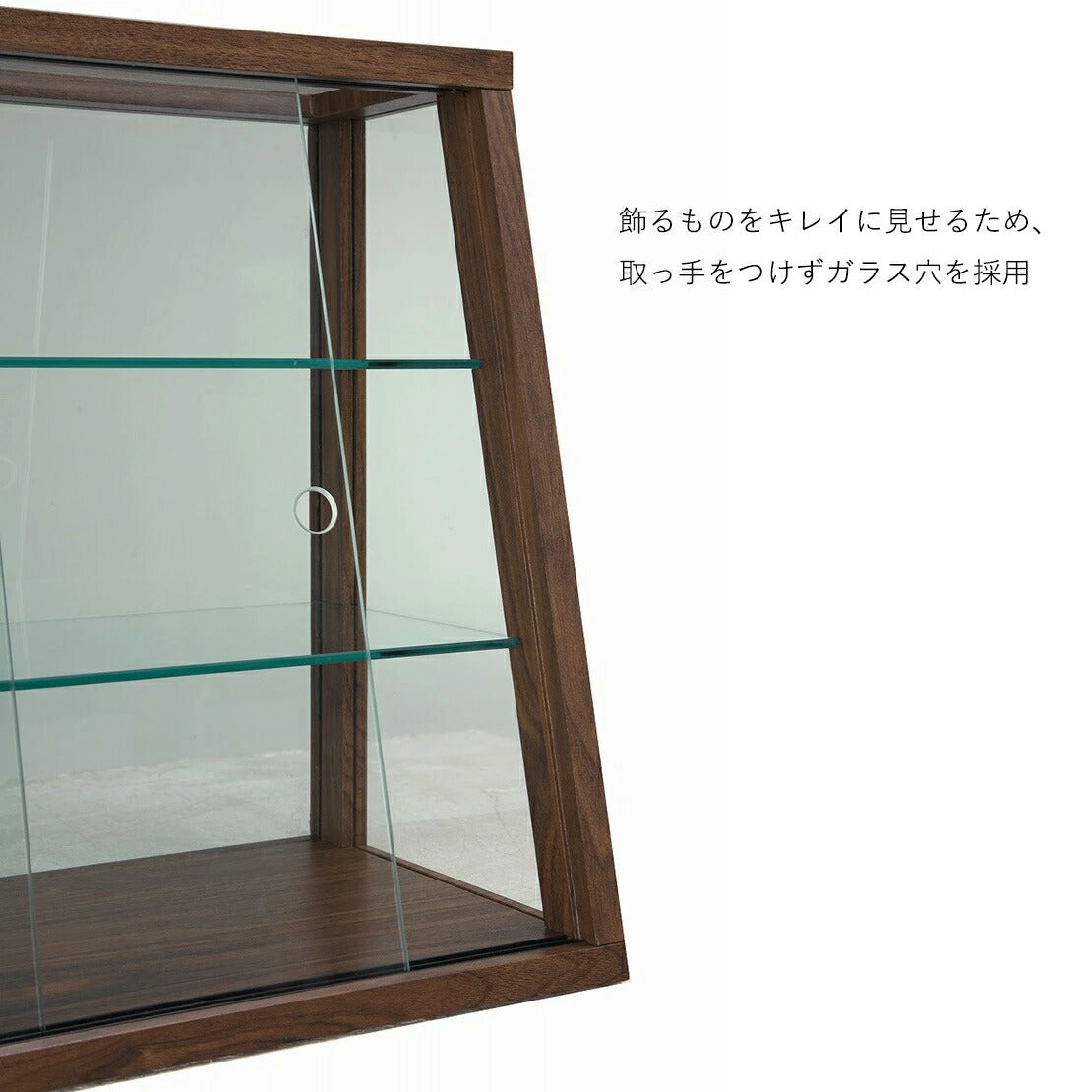 ミニショーケース 幅60cm 奥行き28cm 高さ45cm 卓上 コレクション