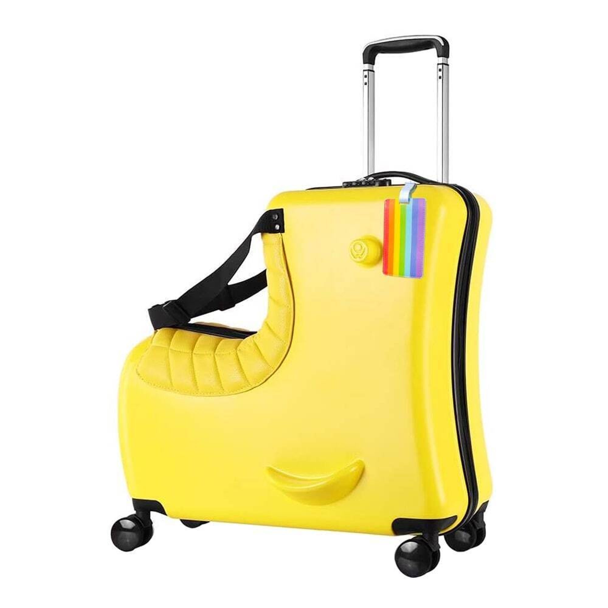 スーツケース 子供 用 乗れる 24インチ 21L クッション&オリジナルネームタグ付き Nippers